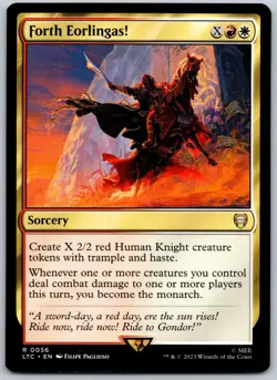 Forth Eorlingas! R Commander: The Lord of the Rings: Tales of Middle-earth 56 NM - Image 1