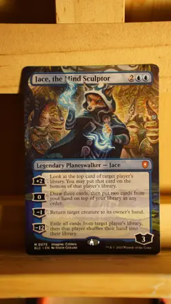 Jace, The Mild Sculpter - Borderless - NM - Bloomburrow Commander - MTG - Image 1