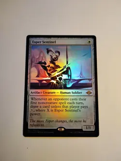 Magic: The Gathering Esper Sentinel Esper Sentinel Rare Foil - Image 1