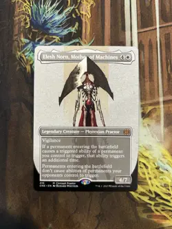 Elesh Norn, Mother of Machines - Extended Art ONE NM MTG - Image 1