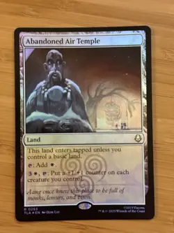 MTG Foil Abandoned Air Temple R Avatar: The Last Airbender 263 NM - Image 1