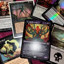 Whole COMMANDER Magic Deck MTG - The Raven Man Mono Black DISCARD themed General - Image 1