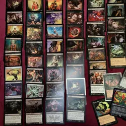 Whole COMMANDER Magic Deck MTG - The Raven Man Mono Black DISCARD themed General - Image 3