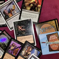 Whole COMMANDER Magic Deck MTG - The Raven Man Mono Black DISCARD themed General - Image 5