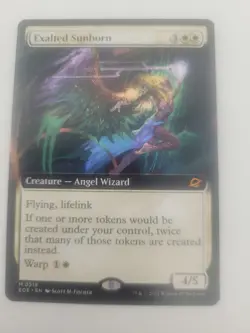 Exalted Sunborn (Extended Art) M Edge of Eternities 318 NM Normal - Image 1
