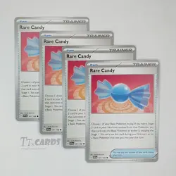 Rare Candy 191/198 x4 Playset 4x Trainer - Pokemon Scarlet & Violet SVI - Image 1