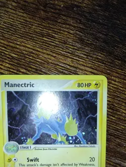 Manectric 7/106 Pokemon 2005 EX Emerald Holo Rare - Image 3