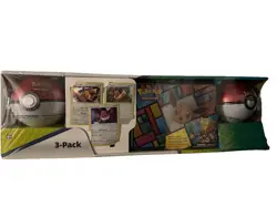 Pokemon Costco Collector 3-Pack Treasure Chest + 2 Poke Ball Tins - New Sealed 820650101373 - Image 1