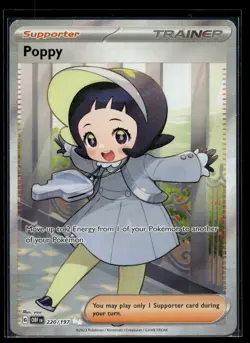 Poppy - SV03: Obsidian Flames 220/197 LP Pokemon TCG | Buy 10 Get 10 Free - Image 1