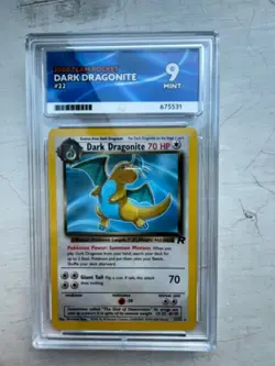 Pokemon Dark Dragonite non Holo Team Rocket 23/82, Ace 9, not PSA - Image 1