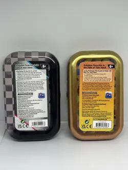 *EMPTY* 4 mini tins Pokemon, 1 pokeball empty tin & 8 trick & trade packs! - Image 5
