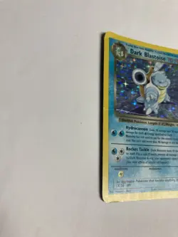 Pokemon Dark Blastoise 4/110 Legendary Collection Holo Damaged - Image 5