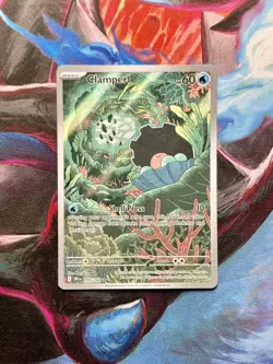 Pokemon TCG Clamperl 195/182 Sv10: Destined Rivals IR NM - Image 1