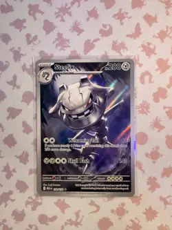 Pokemon TCG Steelix 150/132 Illustration Rare, Mega Evolution, NM/M Condition - Image 1