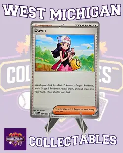 Dawn 087/094 Me02: Phantasmal Flames Regular - Pokemon TCG NM Free Shipping - Image 1