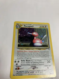 Pokemon TCG Porygon2 12/64 Neo Revelation Unlimited Holo Rare LP w/Holo Swirl - Image 1
