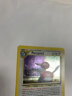 Pokemon TCG Porygon2 12/64 Neo Revelation Unlimited Holo Rare LP w/Holo Swirl - Image 5