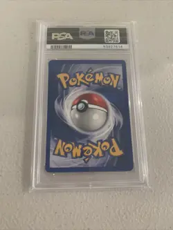 Pokemon PSA 9 MINT Lt. Surge's Rattata 85/132 1st Edition Gym Challenge 2000 - Image 2