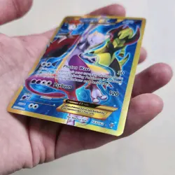 2015 Pokemon XY Breakthrough Mewtwo EX 163/162 SECRET RARE LP - Image 5