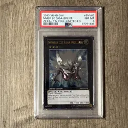 Yugioh PSA 8 Number 20: Giga-Brilliant Zexal Tin Limited Edition ZTIN-EV02 - Image 1