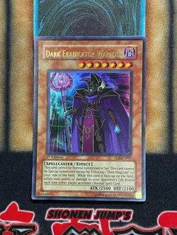 Yugioh Dark Eradicator Warlock SD6-EN001 Ultra Rare 1st Ed NM - Image 1