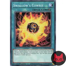 Yugioh Swallow's Cowrie PHNI-EN088 Common 1st Edition NM - Image 1