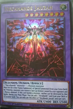 Hecahands Jauzah 1st Edition Ultra Rare PHRE-EN006 Yu-Gi-Oh! - Image 1