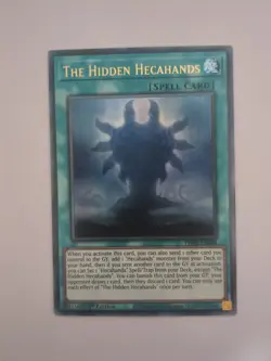 Yu-gi-oh TCG Phantom Revenge PHRE-EN008 The Hidden Hechanhands Ultra Rare NM - Image 1