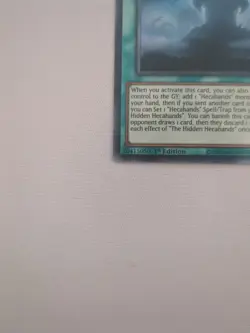 Yu-gi-oh TCG Phantom Revenge PHRE-EN008 The Hidden Hechanhands Ultra Rare NM - Image 4