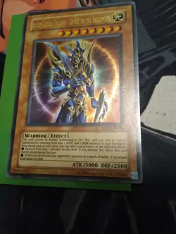 Black Luster Soldier Envoy of the Beginning DR2-EN025 Ultra Rare Unlimited ,LP - Image 4