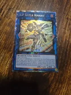 Yugioh! S:P Little Knight RA03-EN049 Collector's Rare 1st Edition NM - Image 1