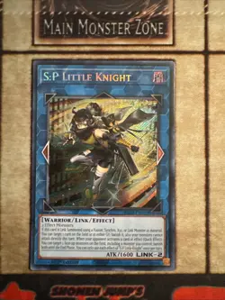 Yugioh! S:P Little Knight - RA03-EN049 - Secret Rare - 1st Edition Near Mint - Image 1