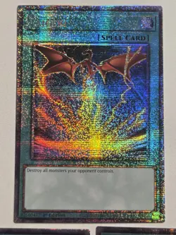 Raigeki (Alt Art) MP25-EN015 x3 Starlight Rare Yugioh 1st Edition 2025 Mega-Pack - Image 2