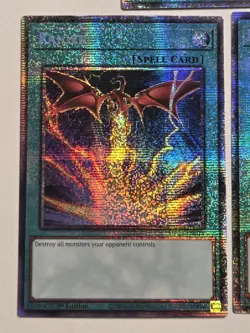 Raigeki (Alt Art) MP25-EN015 x3 Starlight Rare Yugioh 1st Edition 2025 Mega-Pack - Image 3
