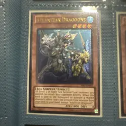 Yugioh! 3x Atlantean Dragoons - AP02-EN001 - Ultimate Rare -3x 1st Ed Abyssteus - Image 2