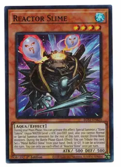 Yu-Gi-Oh Card: Reactor Slime EGS1-EN020 Super Rare 1st Edition! NM - Image 1