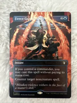 MTG Card Fierce Guardianship (Borderless) Commander Masters Foil 694 - Image 1