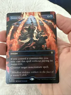 MTG Card Fierce Guardianship (Borderless) Commander Masters Foil 694 - Image 2