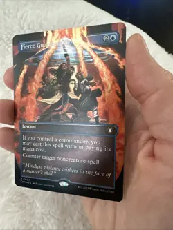 MTG Card Fierce Guardianship (Borderless) Commander Masters Foil 694 - Image 3