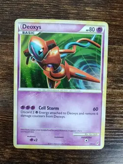 Deoxys 2011 Call of Legends 2/95 Holo Pokemon Card - Image 1