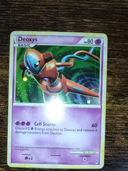 Deoxys 2011 Call of Legends 2/95 Holo Pokemon Card - Image 3