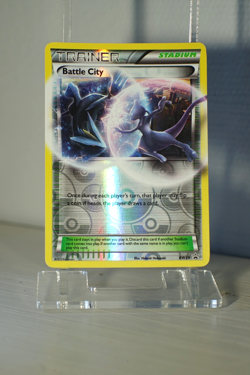 Pokemon Card Battle City Reverse BW39 Black and White Promo Mewtwo ENG NEAR MINT - Image 1