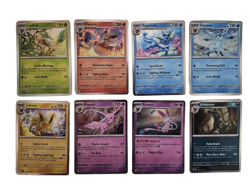 Pokemon Prismatic Evolutions Costco Promo Cosmos Holo Cards - Full Set of 8 - Image 1