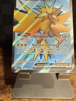 Pokemon TCG Zapdos EX 192/165 Scarlet & Violet 151 Ultra Rare Card - Image 3