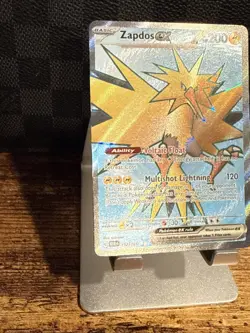 Pokemon TCG Zapdos EX 192/165 Scarlet & Violet 151 Ultra Rare Card - Image 5