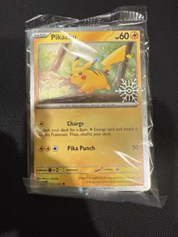 Pikachu - (Holiday Calendar) Common Miscellaneous Cards & Products 025/165 NM - Image 1