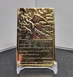 1999 Pokemon Burger King 23K Gold-Plated Charizard Card Poke Ball (No Box/Cert.) - Image 5
