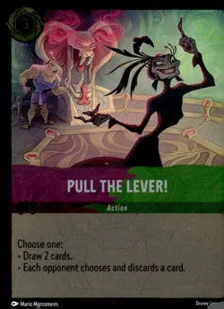 Disney Lorcana Promo Cards Disney Lorcana PULL THE LEVER #3 - Image 1