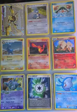 Pokemon Collection Binder Of 72 Cards Various Sets, Years, And Card Conditions - Image 5