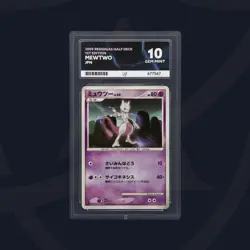Pokemon ACE 10 Mewtwo Regigigas Half Deck DP5 1st Edition Japanese Card 2008 - Image 1